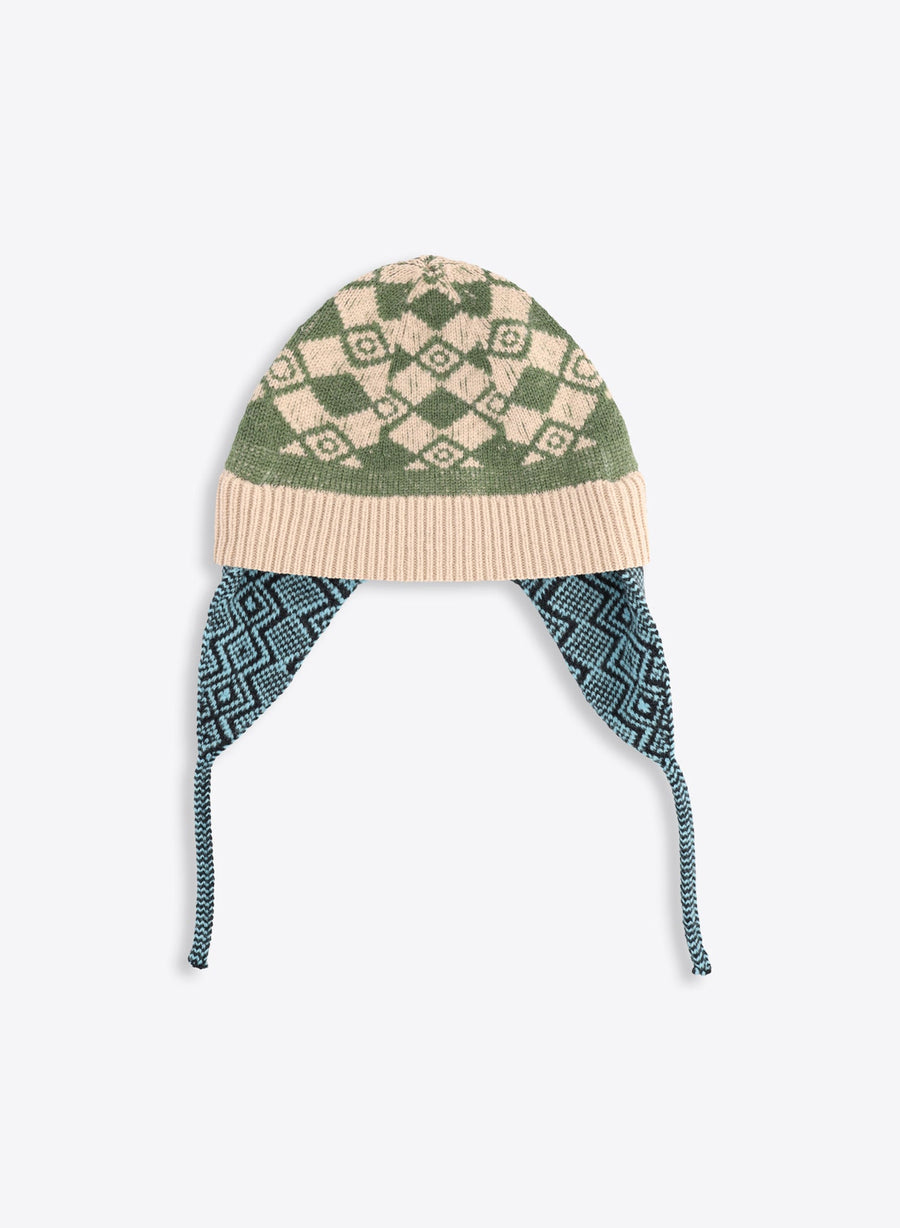 Dries Van Noten 262-022203-4707 Wool winter hat in multicolor