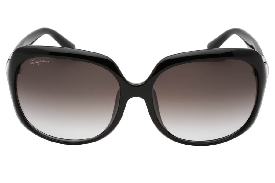Ferragamo SF739SA injected propionate frame sunglasses in black