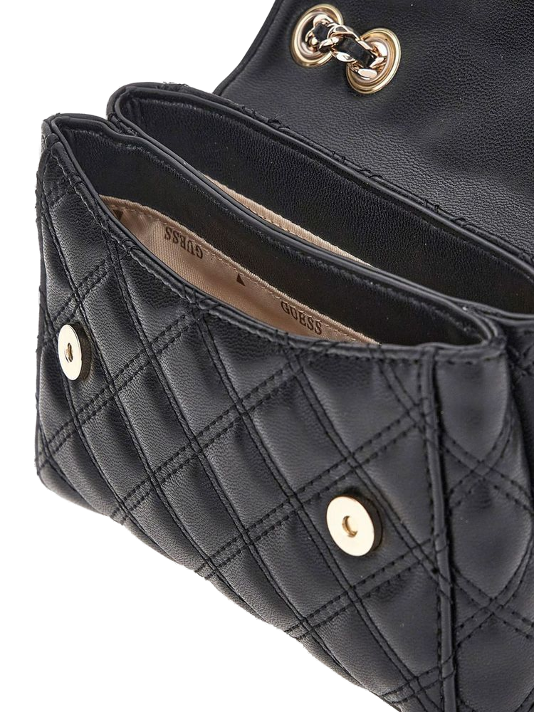Guess 100% Polyurethane shoulder bag in black
