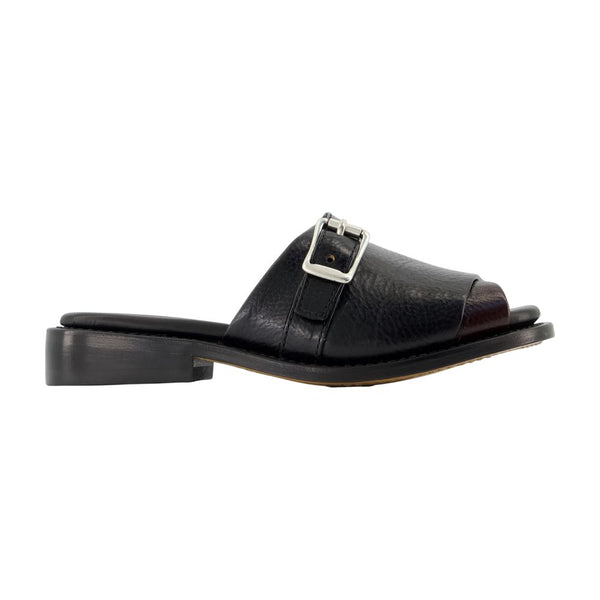 Our Legacy Calfskin flat in black