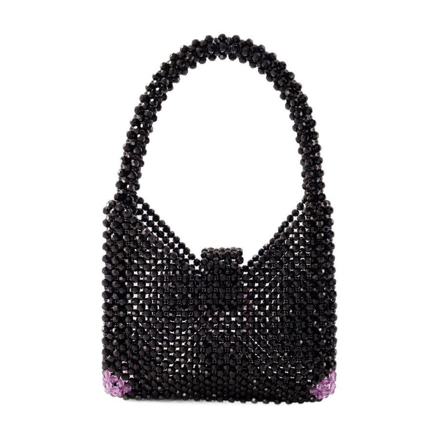 Germanier Beads hobo bag in black