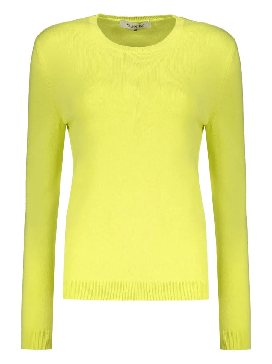 Valentino sweater in yellow
