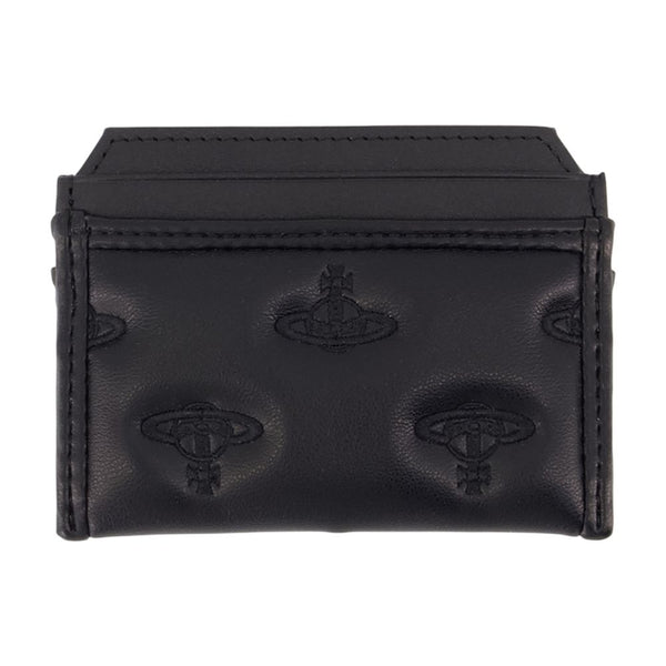 Vivienne Westwood synthetic card case in black