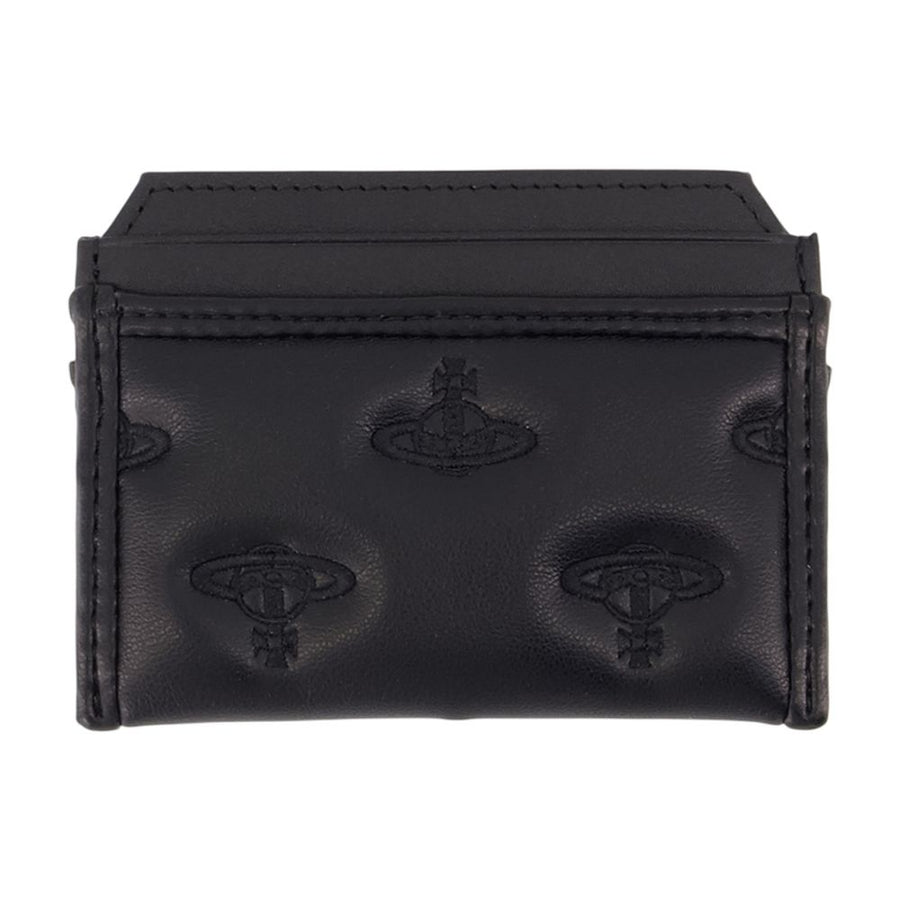 Vivienne Westwood synthetic card case in black