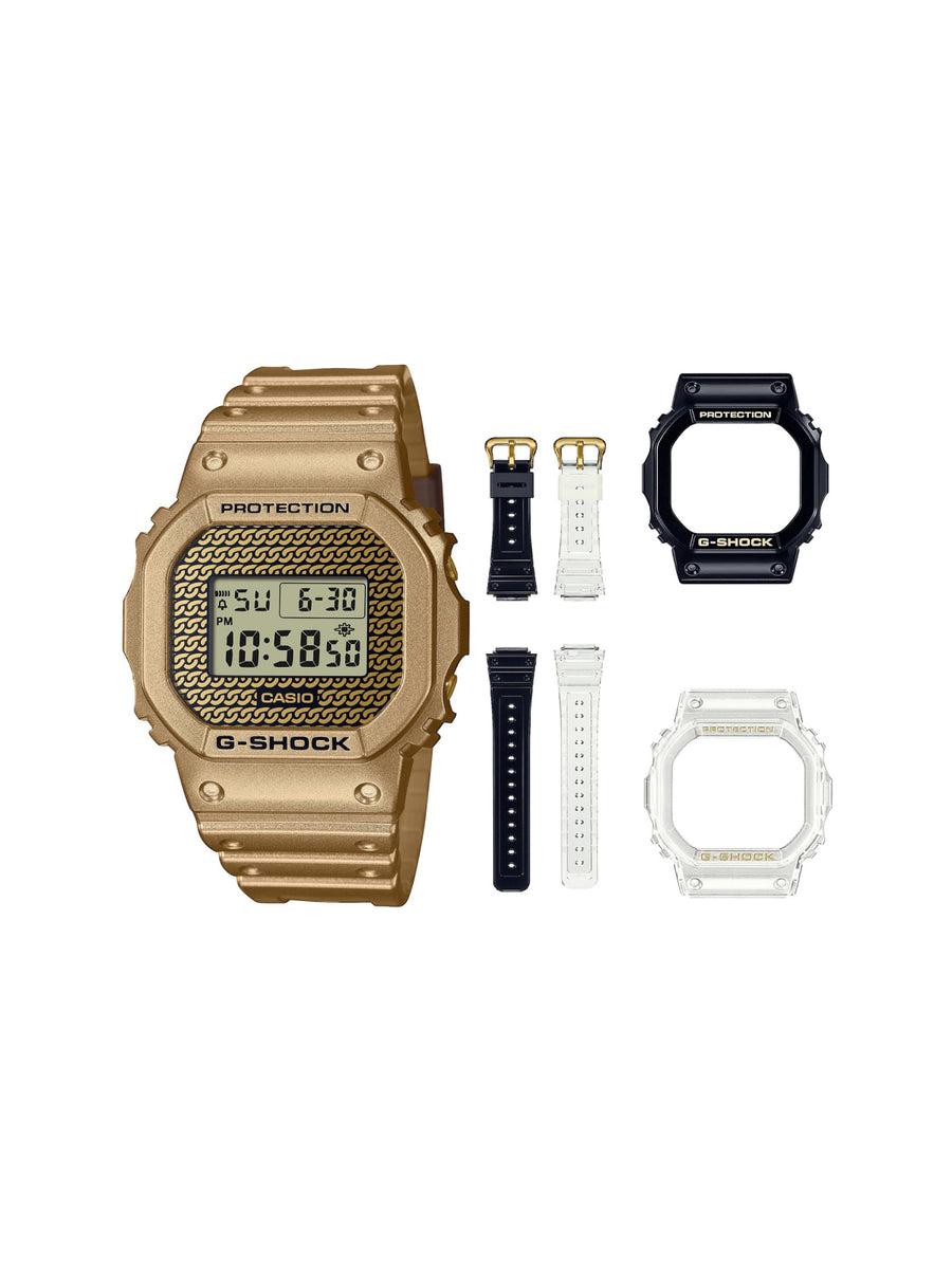 Casio Resin (Gum) watch in gold