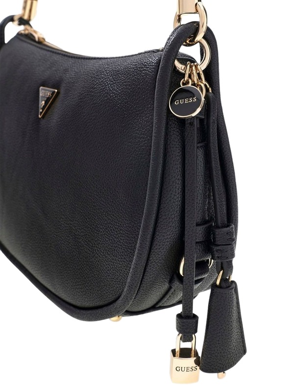 Guess 100% Polyurethane shoulder bag in black