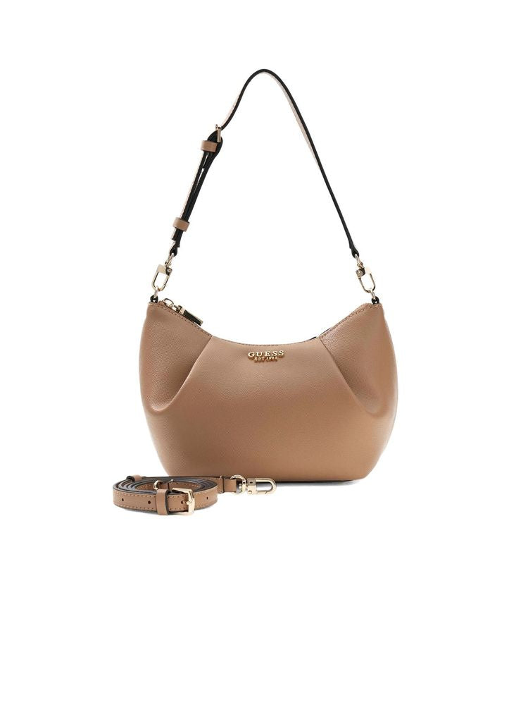 Guess 100% Polyurethane shoulder bag in beige