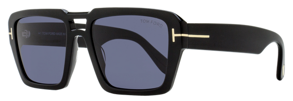 Tom Ford Redford Sunglasses Tf1153 01a Black 56mm Ft1153 Plastic (acetate)