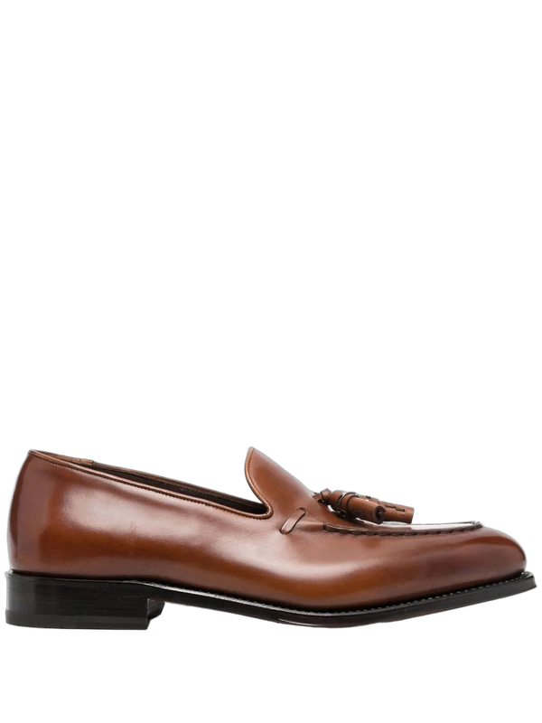 Ferragamo Leather loafer in brown