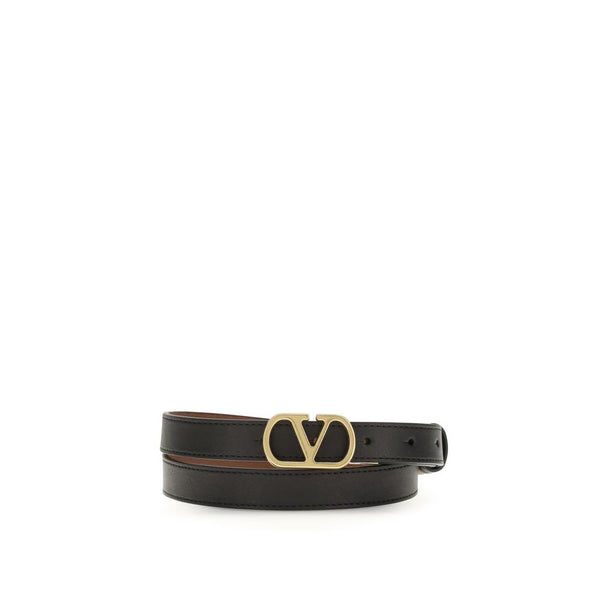 Valentino Garavani 100% Lamb Ovis Aries belt in black