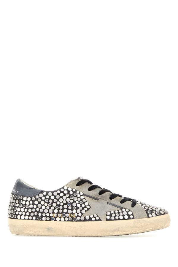 Golden Goose Deluxe Brand Exterior: 100% Leather sneaker in black