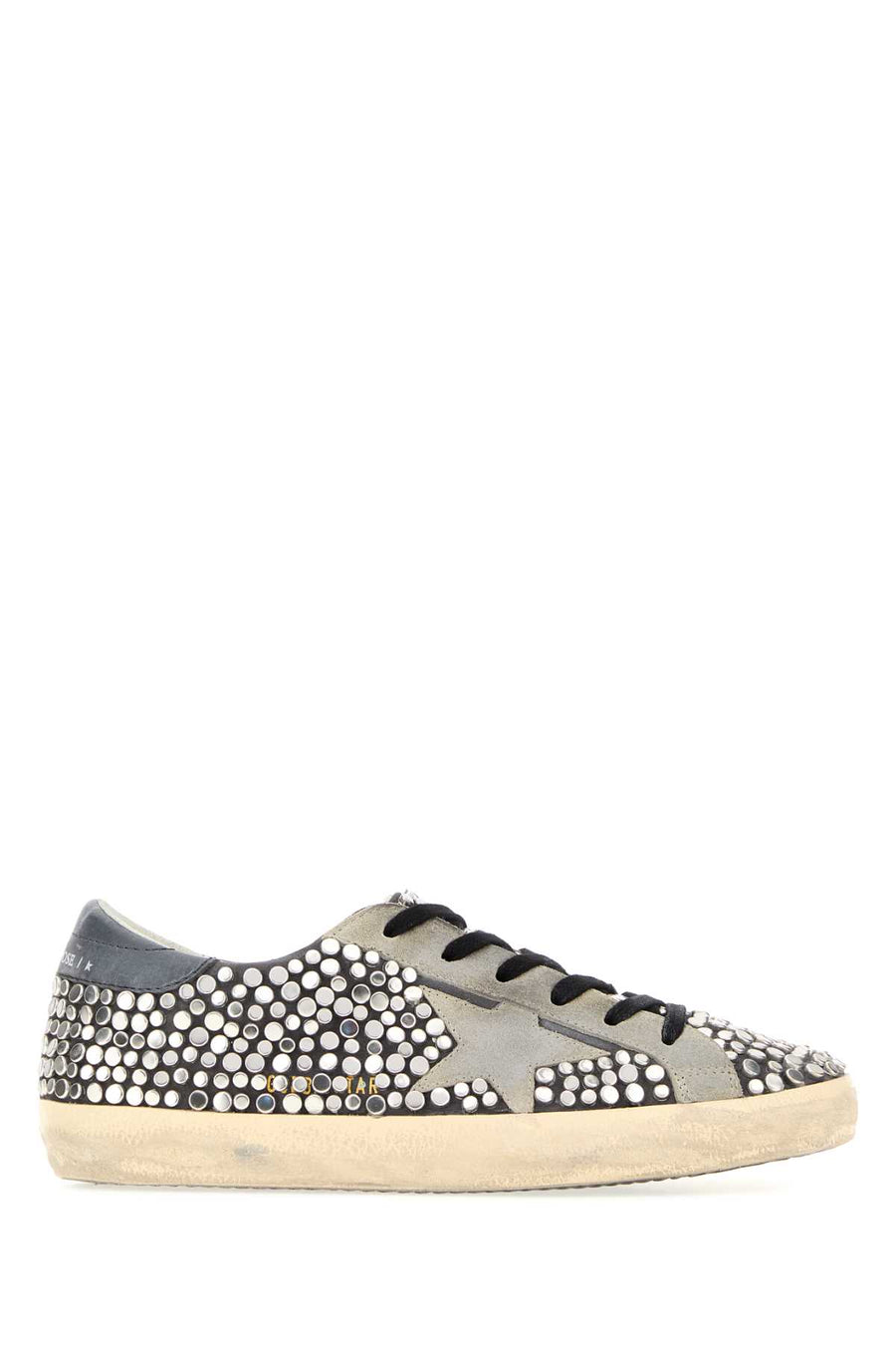 Golden Goose Deluxe Brand Exterior: 100% Leather sneaker in black