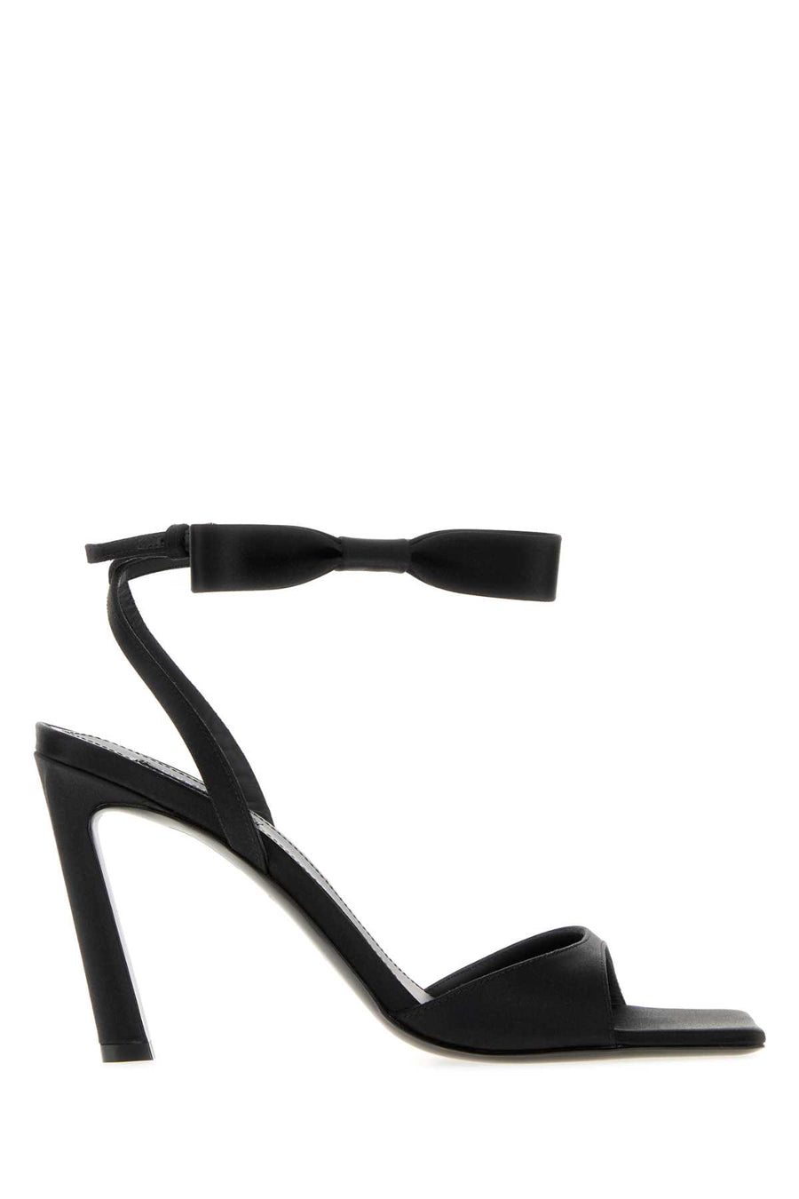 Naked Bow Sandals 95mm Black Sandali