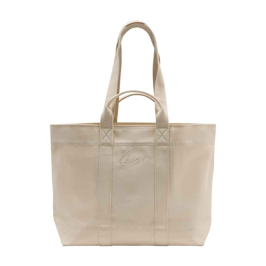 Kenzo Cotton tote bag in beige