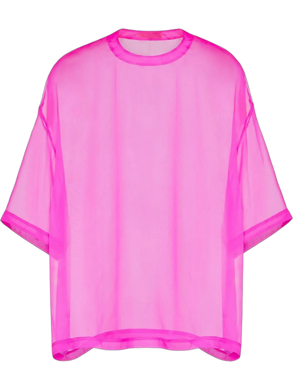 Valentino Silk t-shirt in pink