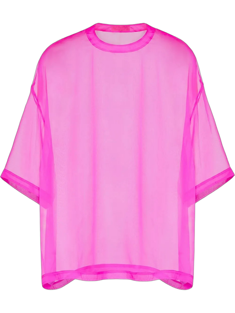 Valentino Silk t-shirt in pink