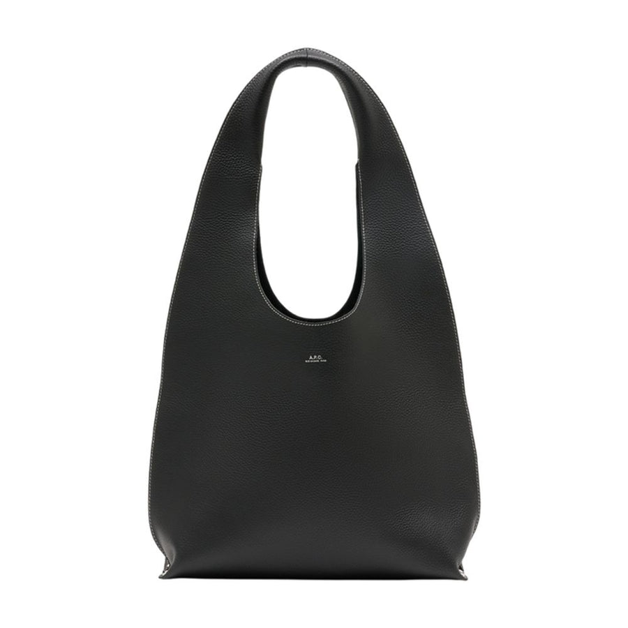 A.P.C. Cowhide shoulder bag in black