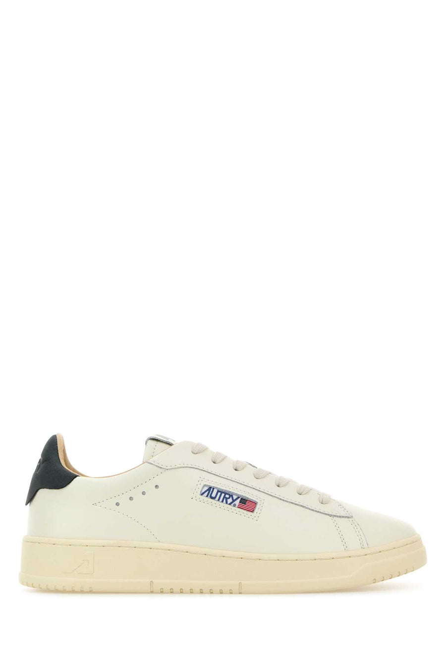 Ivory Leather Dallas Sneakers Mr04