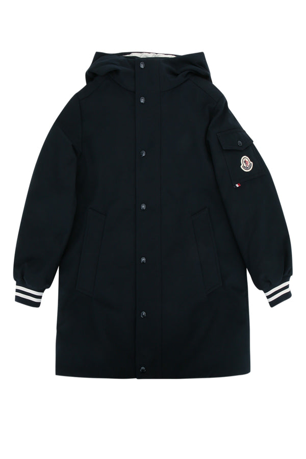 Ever Long Parka Navyblue Polyamide O Nylon Giubbini