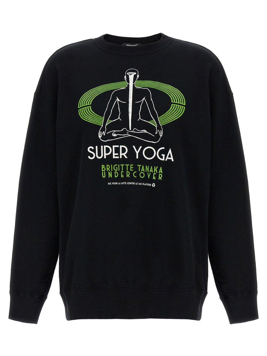 Undercover 100% cotton sweatshirt in black