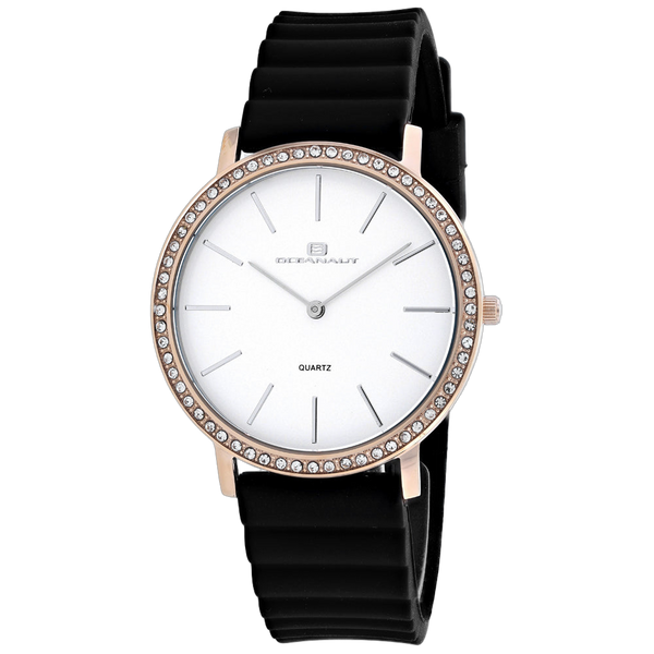 Oceanaut Stainless steel case watch in white