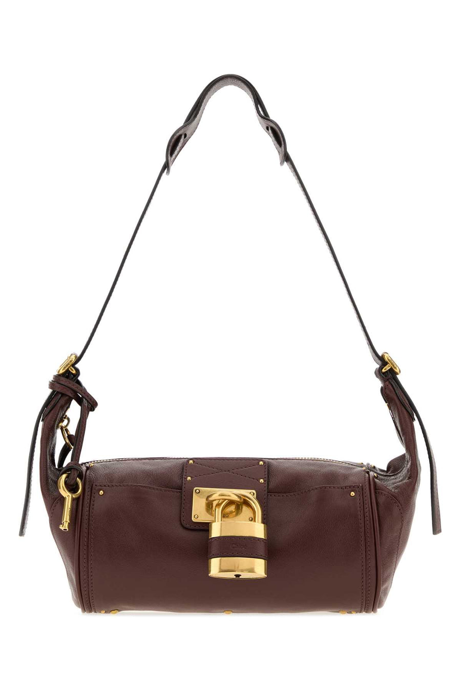 Burgundy Leather Paddington Shoulder Bag Craftybrown Borse A Tracolla