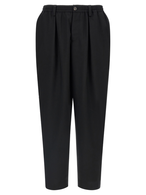 Marni 100% Virgin Wool trousers in black