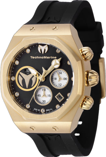Technomarine Stainless steel case watch in gold