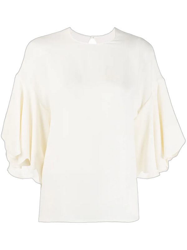 Valentino Silk blouse in white