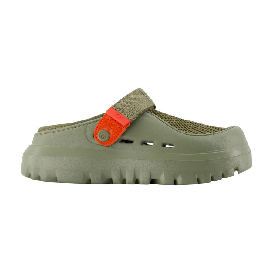 UGG Synthetic slide in green