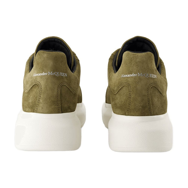 Alexander McQueen Calfskin upper sneaker in khaki