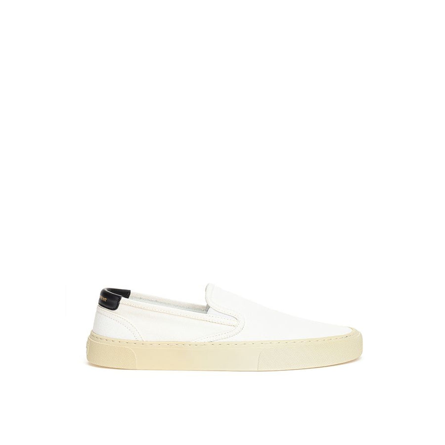 Saint Laurent 100% Cotton sneaker in white