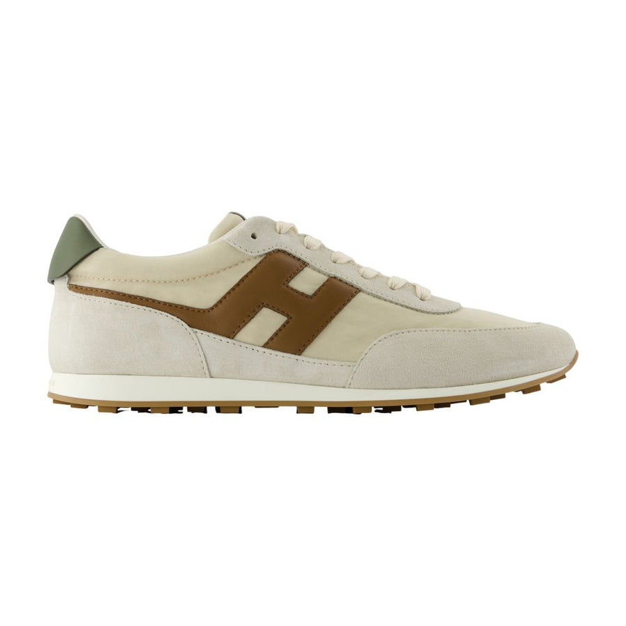 Hogan calfskin sneaker in multicolor