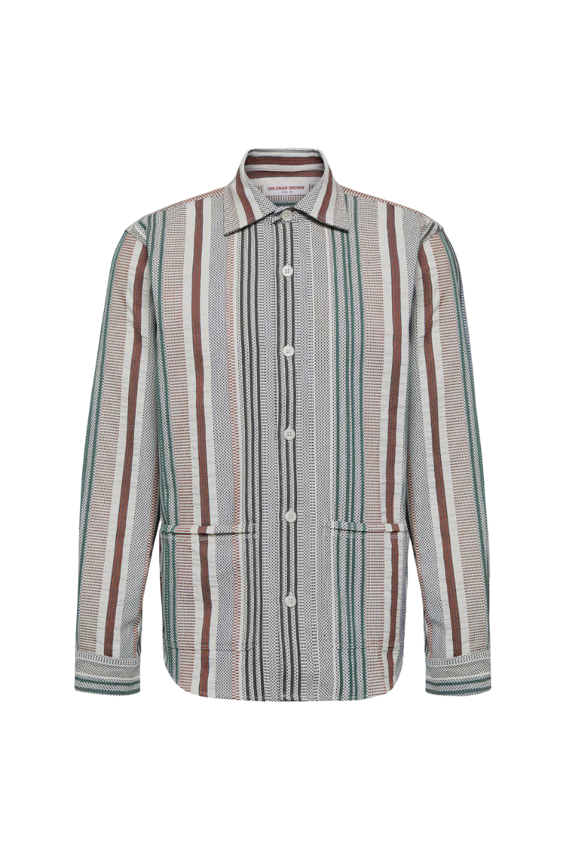 Orlebar Brown 100% Cotton shirt in brown