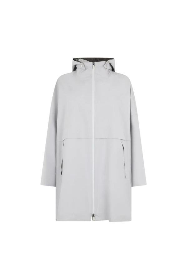 Herno 100% Polyamide raincoat in blue