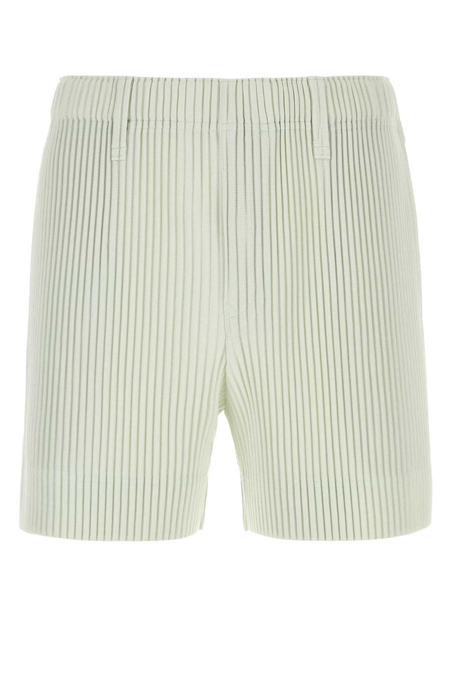 Homme Plisse' Issey Miyake Pleats 100% Polyester bermuda shorts in green