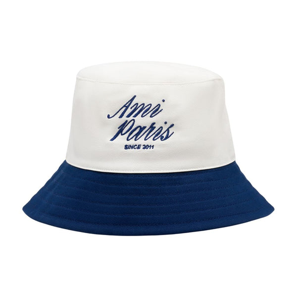 AMI Paris UHA682.AW0041-A042 Cotton bucket hat in multicolor