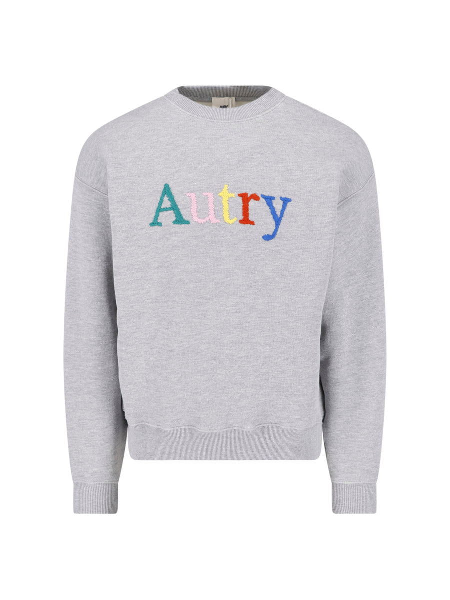Autry 85% Cotton sweater in gray