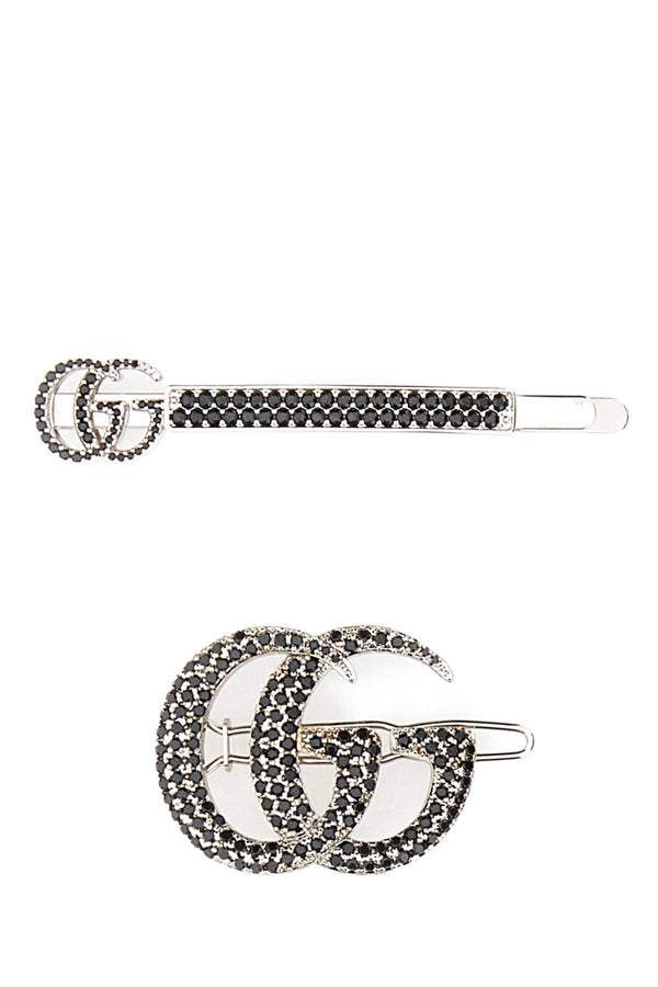 Silver Metal Hair Clips Set Palladioblack Cappelli E Fasce Per Capelli