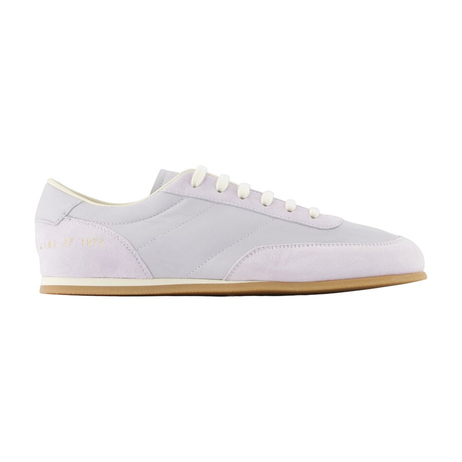 Common Projects Calfskin leather sneaker in purple
