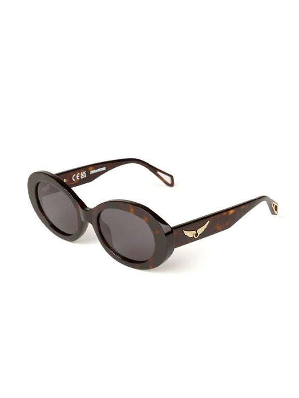 Zadig & Voltaire SZV460 Acetate sunglasses in brown