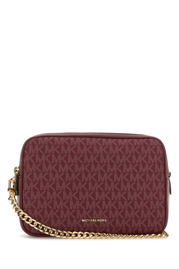 Michael By Michael Kors Dblzp 89.4% PVC crossbody bag in purple