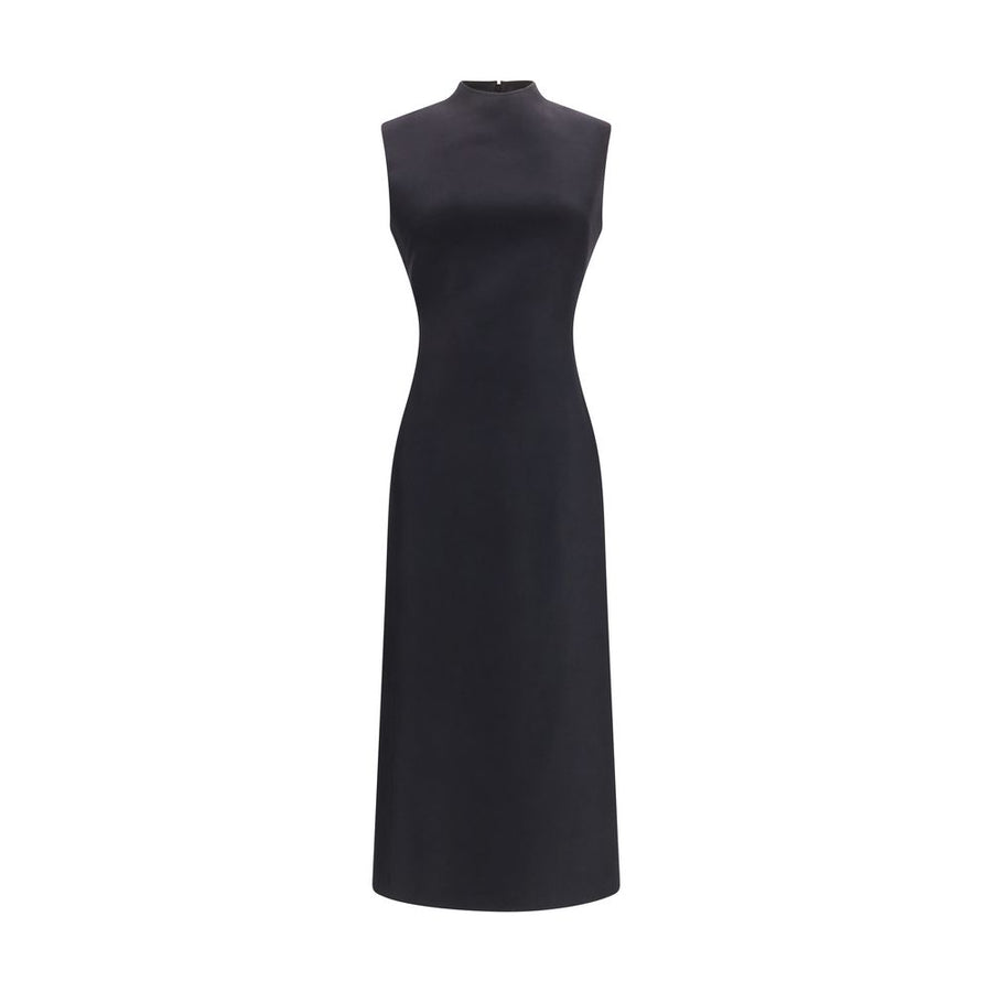 Maison Margiela 100% Fleece Wool Ovis Aries dress in black