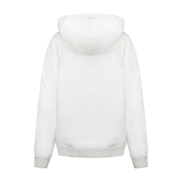 Courreges Cotton hoodie in white
