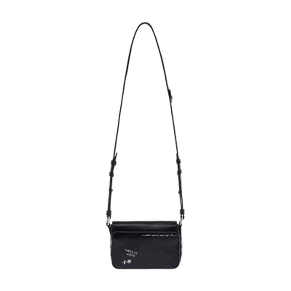 Zadig & Voltaire Calfskin shoulder bag in black