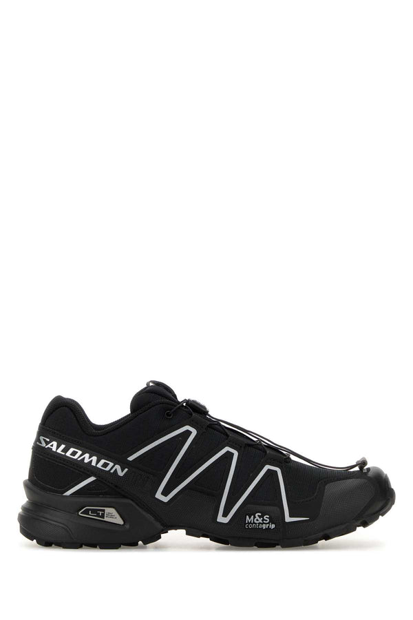 Salomon Exterior: 100% Fabric sneakers in black