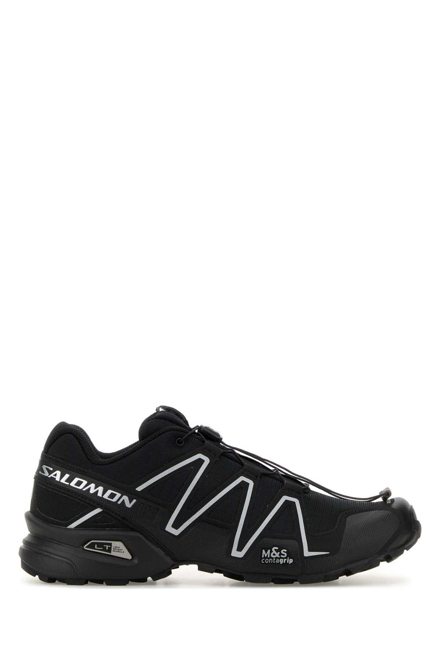 Salomon Exterior: 100% Fabric sneakers in black