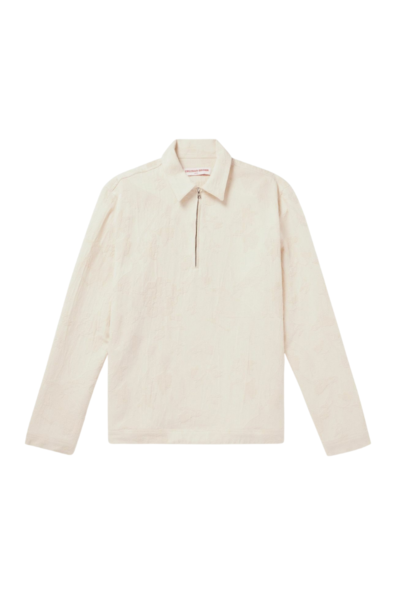 Orlebar Brown 100% Cotton shirt in beige