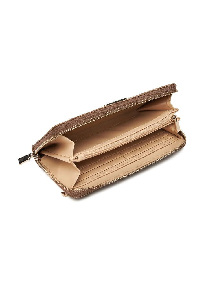 Guess 100% Polyurethane wallet in beige