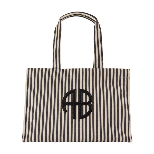 Anine Bing Cotton tote bag in black